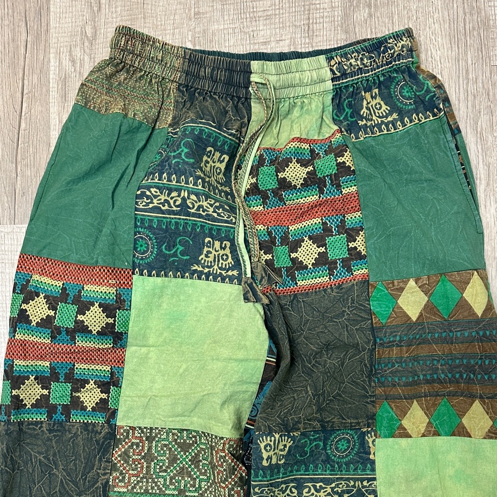 Patchwork Festival Hippie Pants - One Size - St. … - image 2